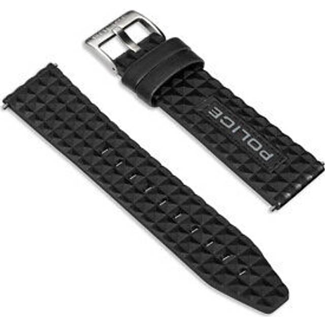 Police peoul0000501 urban rebel black textured apple strap