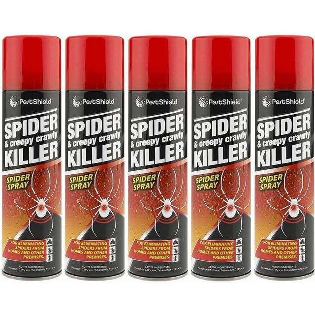 Spider bugs & creepy crawly repellent killer spray can pest control 200ml bottle