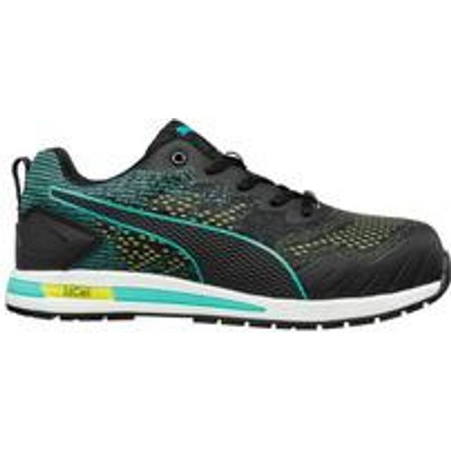 Puma Vivid Green Heart Low Trainer Black/Blue Size 36 Unisex