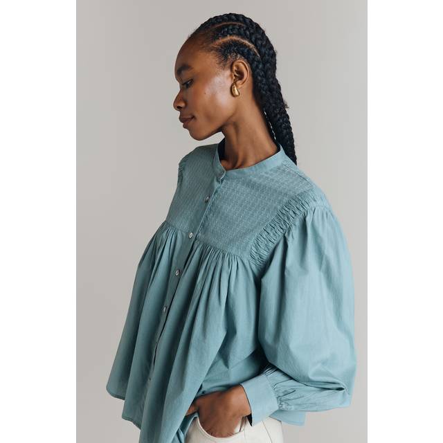 Ghost Greta Poplin Bib Top