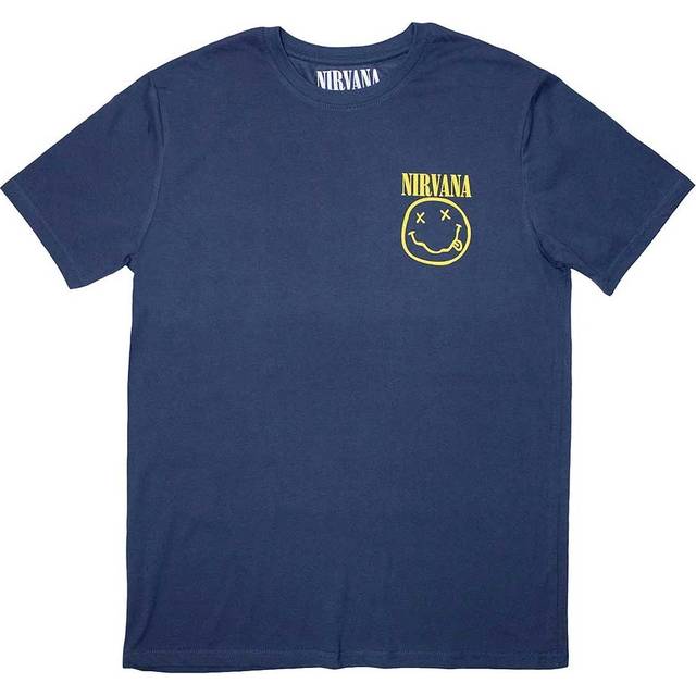 Nirvana  Shirts and Tops Mini Happy Face  - UK S - Blue - UK S