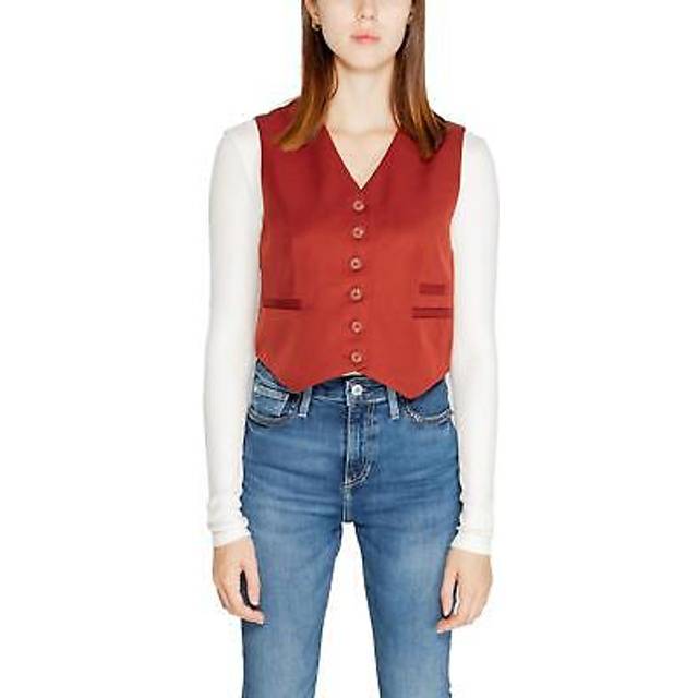 Red Polyester Vest - IT40|S