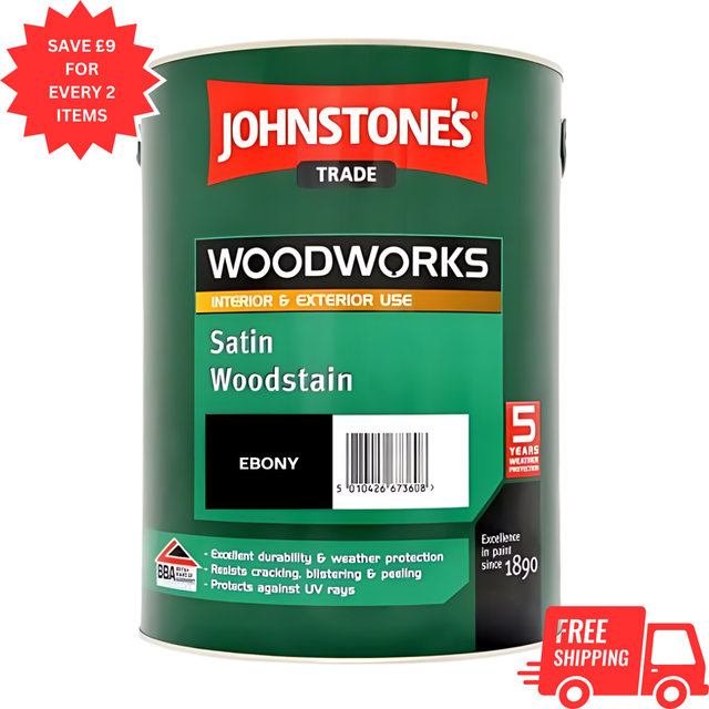 Johnstones Trade - Opaque Wood Finish Satin 2.5L