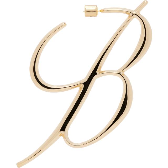 Blumarine Gold B Monogram Single Earring - N0835 GOLD - UNI