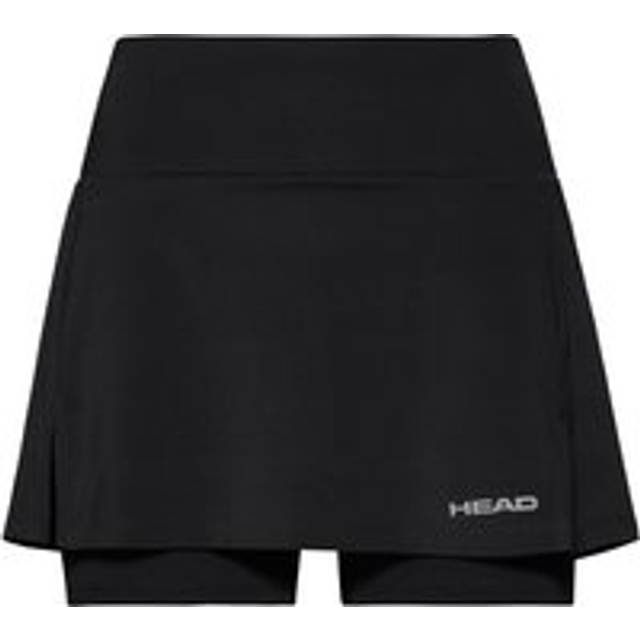 Head Club Basic Skort Girls Tenniskläder Black - 164 cm