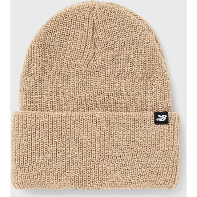 New Balance Fisherman Beanie - Beige, Beige, Men