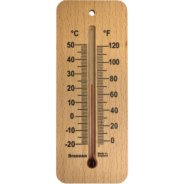 150mm wood wall thermometer-room wall temperature indoor outdoor