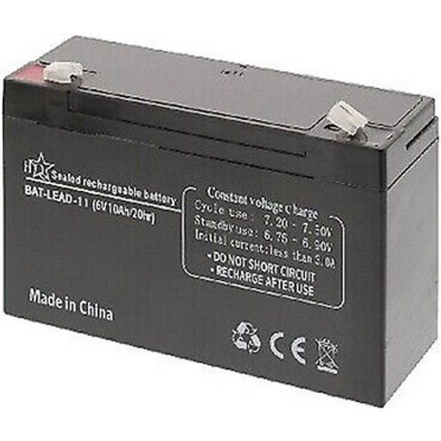 6v 6 Volt 10.0Ah 10000mAh Sealed Rechargeable Lead Acid Battery 151 mm x 50 mm x 95 mm