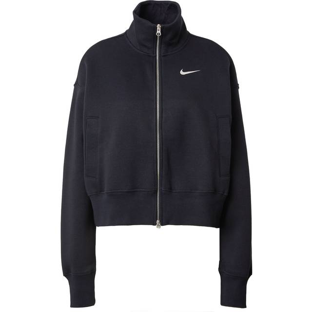 Nike Womens Phoenix Oversized Track Jacket - Black - Size S
