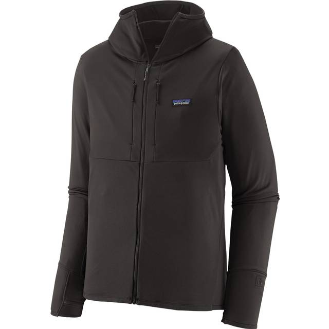 Patagonia - R1 Thermal Full-Zip Hoody - Fleece jacket size XS, black
