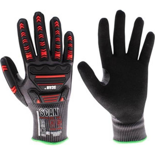 Scan - NJC3266DQS Nitrile Palm Impact Cut d Gloves - xl (Size 10) scaglocimxl