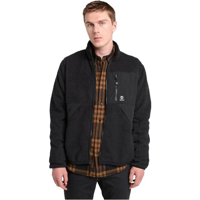 Timberland - High-pile Fleece Jacket for Men in Black, Man, Black, Size: S