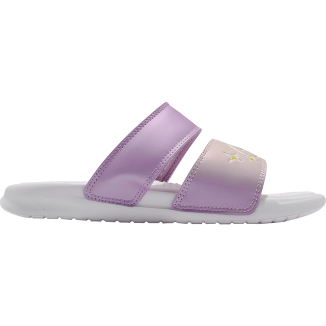 (WMNS) Nike Benassi Duo Ultra Slide 'Purple Star' CW2634-511 - Pink/Purple