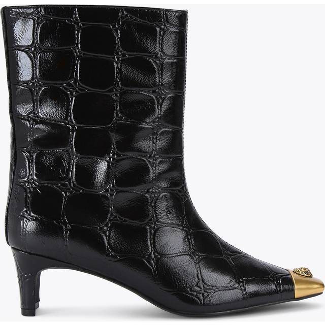 Kurt Geiger London Croc-Embossed Leather Regent Ankle Boots 55 - 36