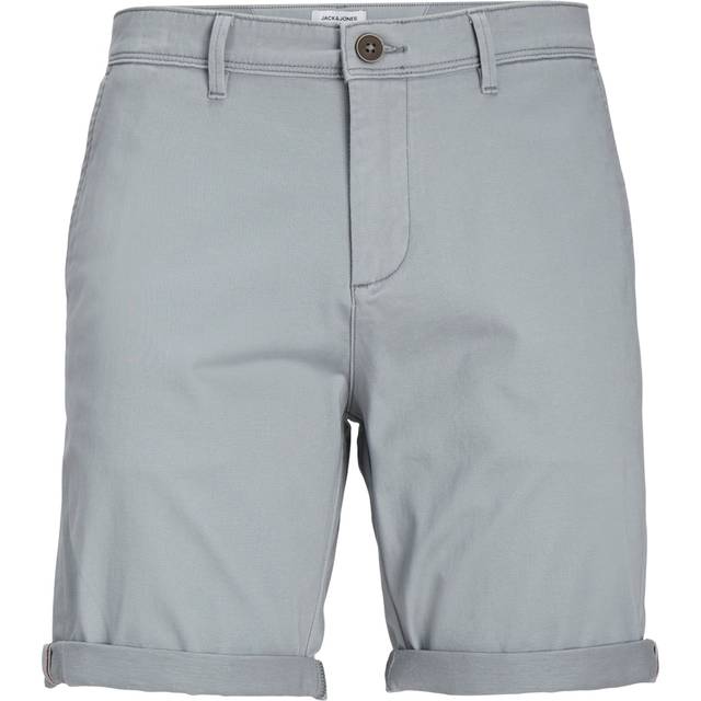 Short Jack & Jones Bowie Solid Mid - Gris