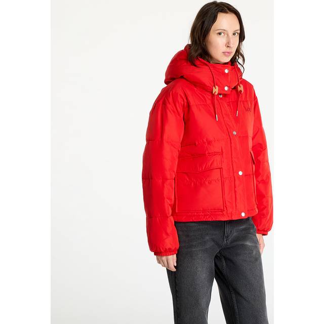 Jacket Lee Hooded Short Puffer True Red S (S)