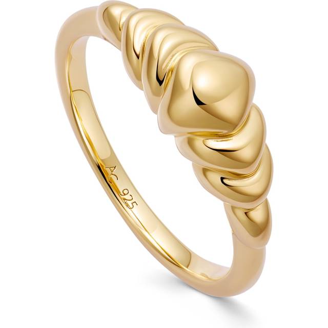 Gold Aurora Bold Dome Ring