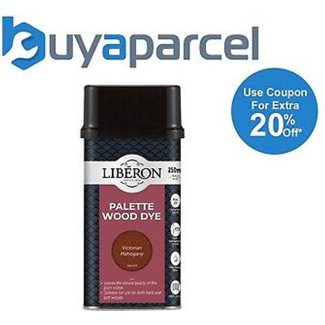 Liberon 126735 Palette Wood Dye Victoria Mahogany 250ml