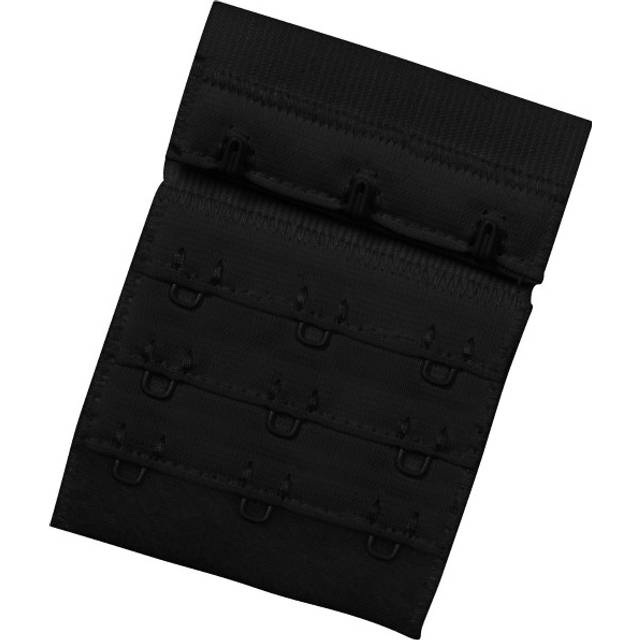 Trofe Bra Extender 3 Hooks 5,5 cm - Black - One Size