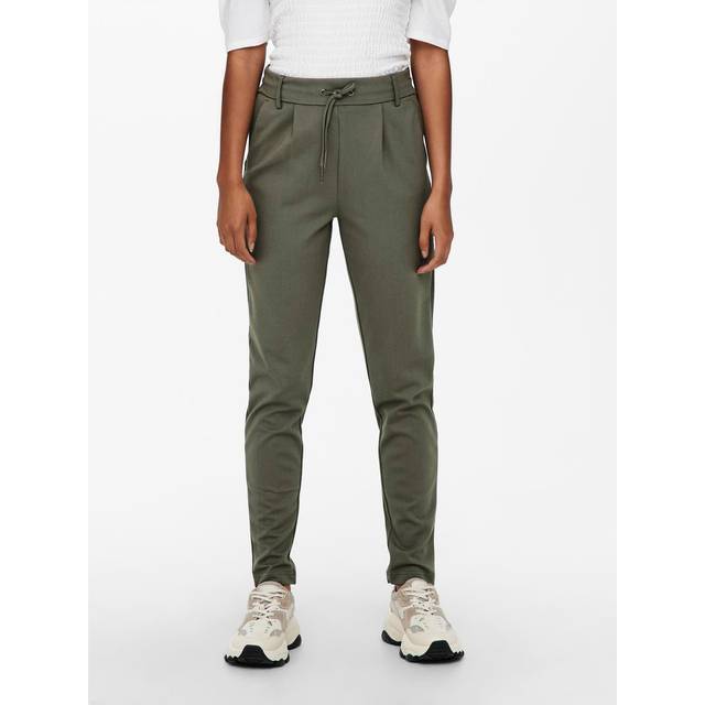 Women's trousers Only Poptrash life easy pant - Gris