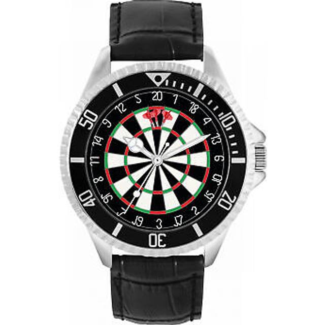 Toff London Black Mens Dartboard 180 Watch