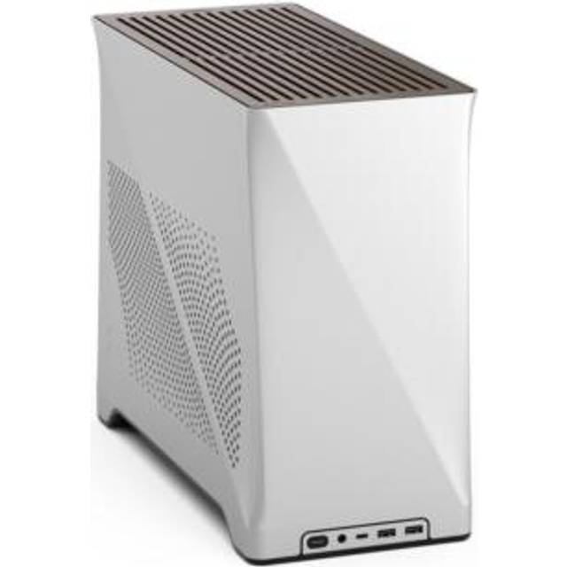 Fractal Design Era 2 Mini Tower Mini ITX Gaming PC Case - Silver