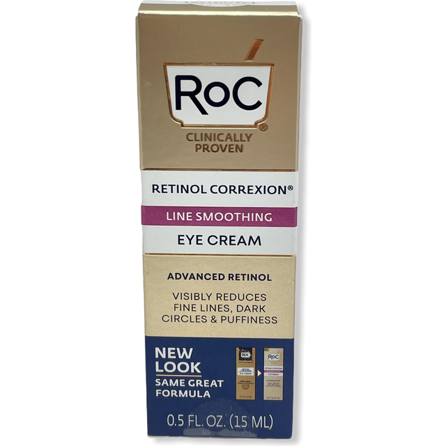 RoC, Retinol Correxion Line Smoothing Eye Cream, 0.5 oz (15 ml)