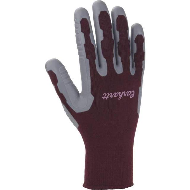 Carhartt 7039950 Indoor & Outdoor Grip Gloves for Women, Purple - Medium