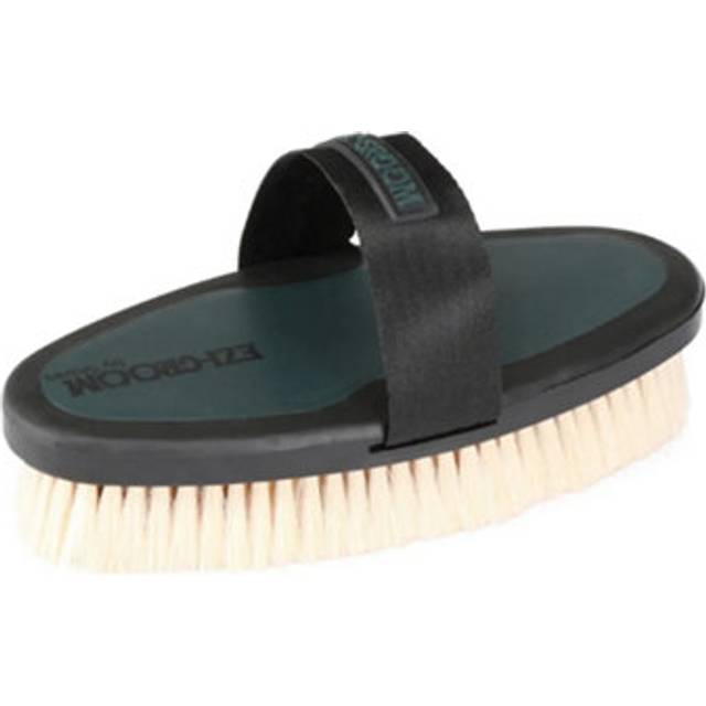 (200mm x 25mm, Forest) Ezi-Groom Horse Body Brush