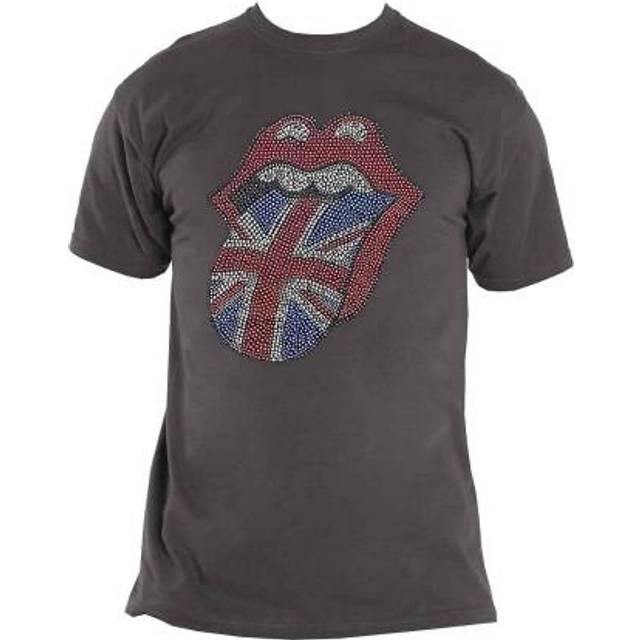 Classic Embellished Cotton T-Shirt - Grey - XL