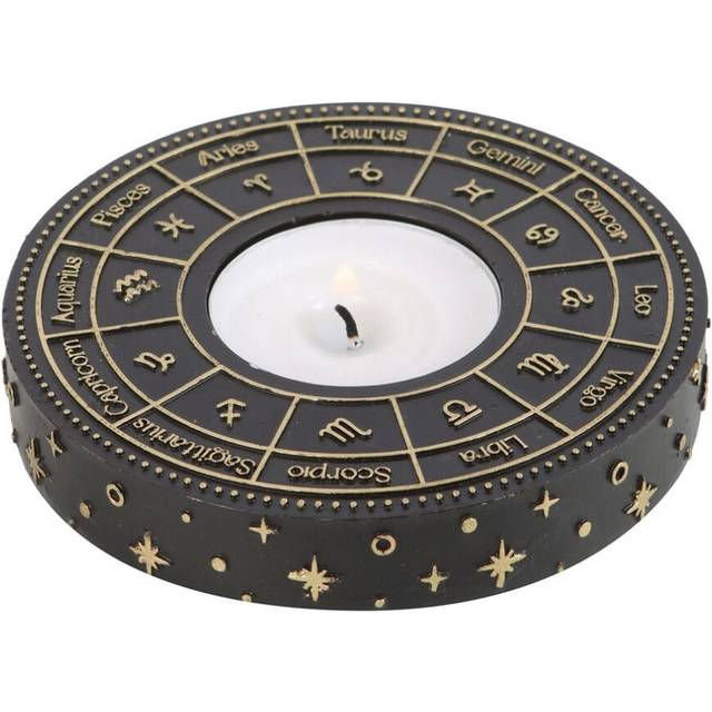 Something Different Astrology Wheel Tealight Holder