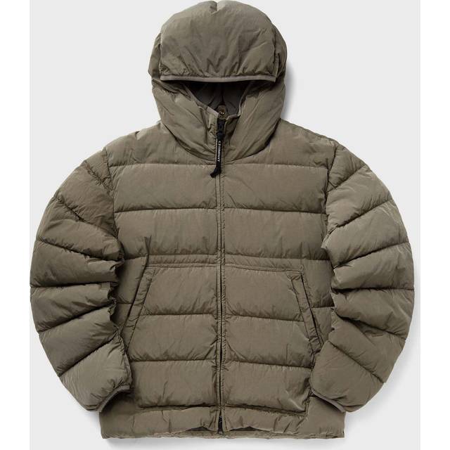 C.P. Company Taupe Chrome-R Goggle Down Jacket - 359 WALNUT - XXL