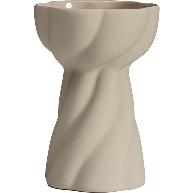 Cooee Design Twist bulb vase 12.8 cm Sand