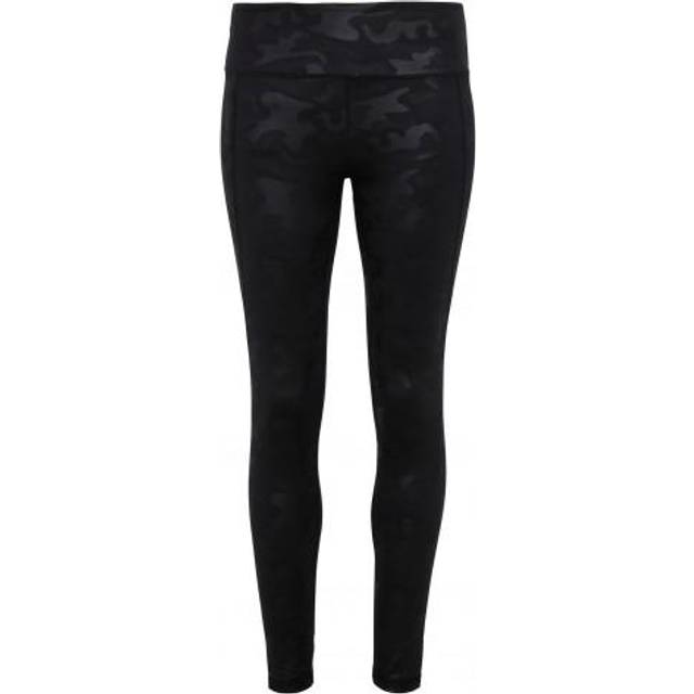 (L, Black Camo) TriDri Womens/Ladies Performance Camo Full-Length Leggings