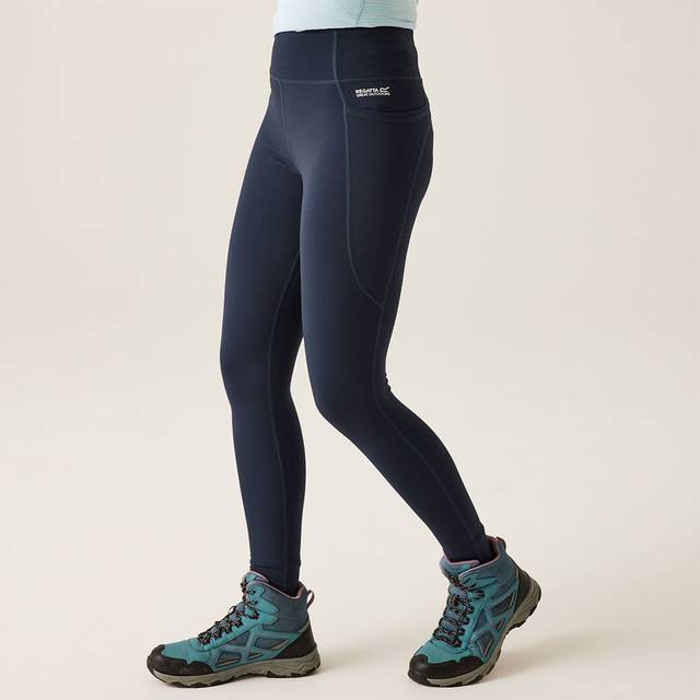 Regatta Womens Holeen Pro Compression Leggings 20R - Waist 38' (96cm), Inside Leg 31'