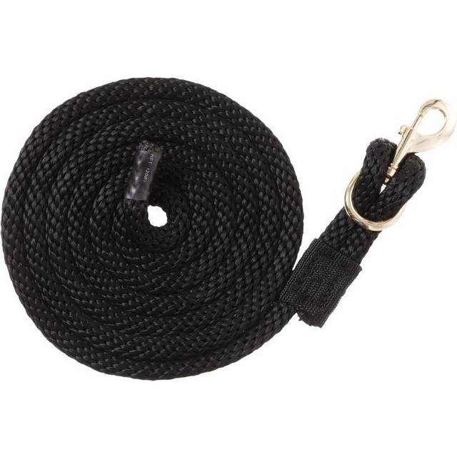 Tough 1 Poly Lead with Replaceable Bolt Snap  Black  8 1/2ft