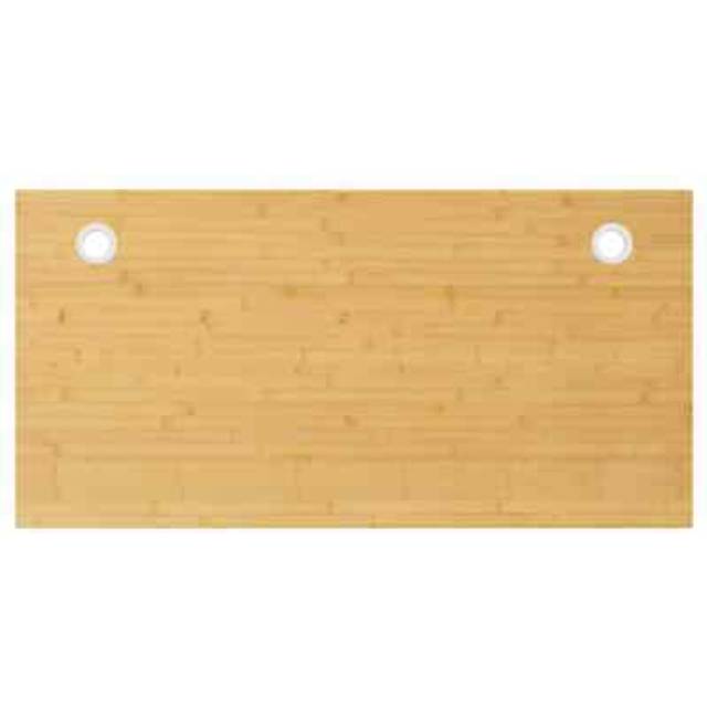 vidaXL Bordsskiva 110x60x4 cm bambu