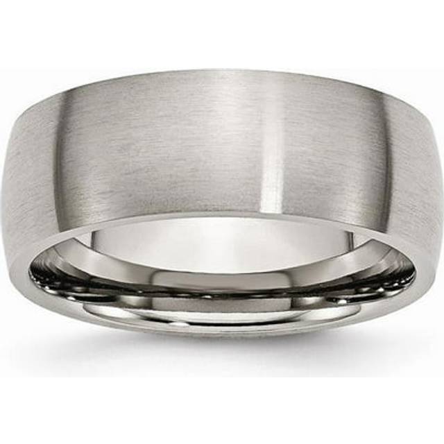 8 mm Titanium Brushed Band - Size 10
