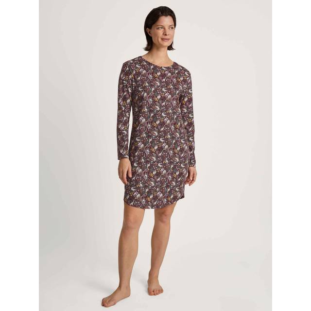 Calida African Dreams Nightdress - Wine red - X-Large