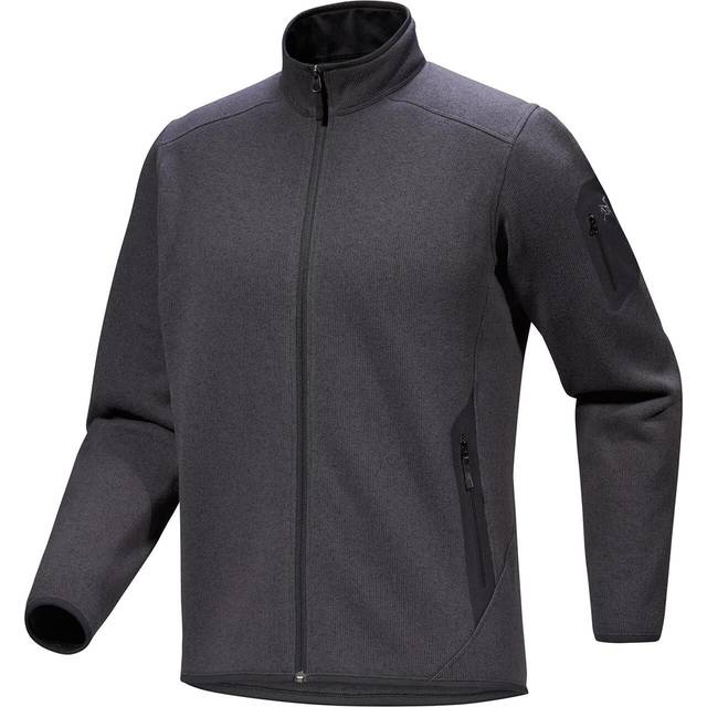 Men's Arc'teryx Covert Cardigan - Grey - Size XL - Fleece Jacket - Midlayer - Recycled Materials - Hiking - Casual
