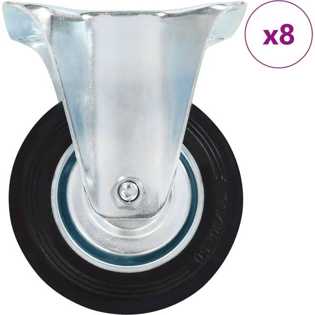 Vidaxl - 8 pcs Fixed Casters 100 mm