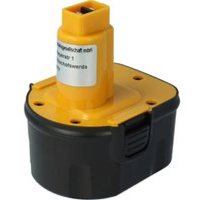 vhbw 1x Battery compatible with Dewalt DW971K-2, DW972K-2, DW965K-2, DW968K-2, DW972K, DW972B, DW972, DW970 Power Tools (2000 mAh, NiMH, 12 V)