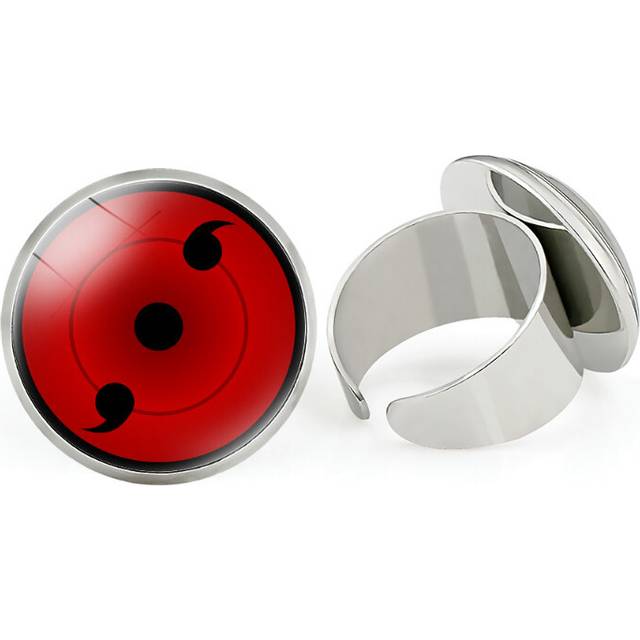 (15) Trendy Naruto Time Gem Adjustable Ring Animeinspired Electroplated Hand Jewelry