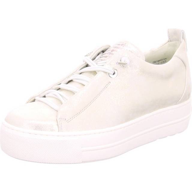 (6 (Adults')) 5017-123 | Metallic Antic Leather | Womens Lace Up Casual Trainers