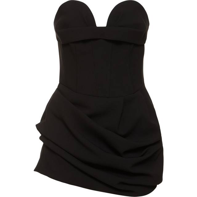 Magda Butrym, Klänning, Dam, S, Elegant Babydoll-klänning - black (S)