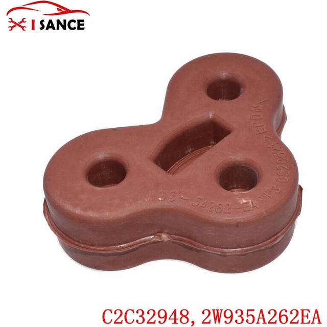 Car Exhaust Silencer Pipe Rear Muffler Insulator Hanging Rubber For JAGUAR