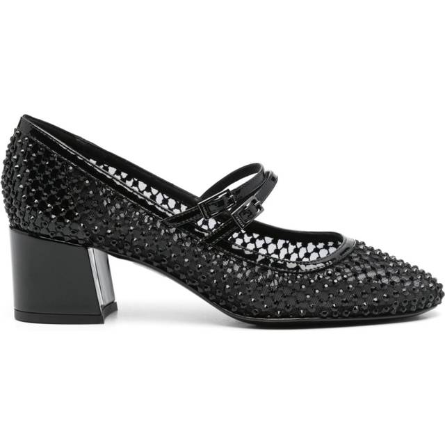 Le Silla - 60mm Gilda Stocking pumps - women - Other fibres - 36 - Black
