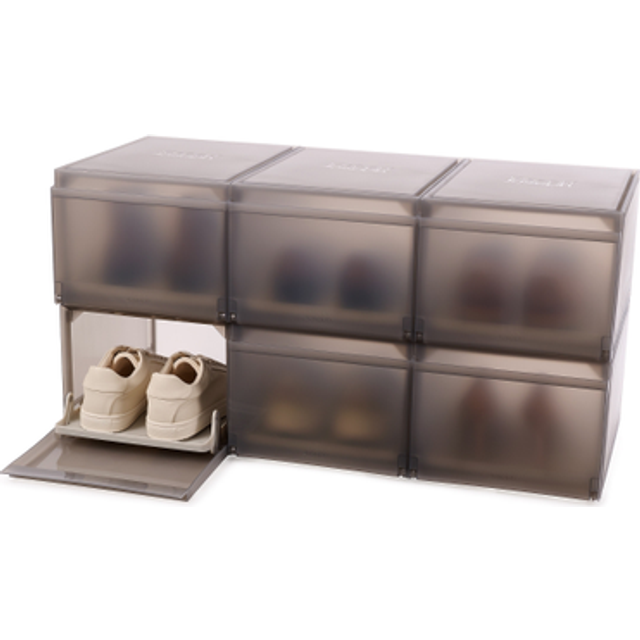Joseph Joseph ShoeCase Premium Shoe Storage Box, 6 pack