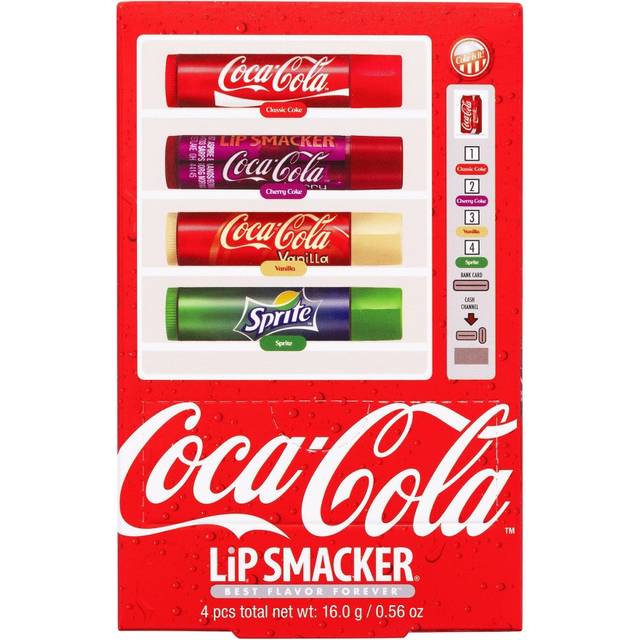 Lip Smacker Coca Cola Collection  lip balm made for kids - Coca Cola Lip Balm Vending Machine