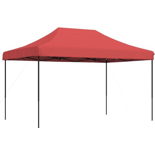 vidaXL Foldable Party Tent Pop-Up Burgundy 440x292x315 cm - Red